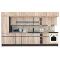 Bucatarie BIGMAR 370 B Stejar Sonoma